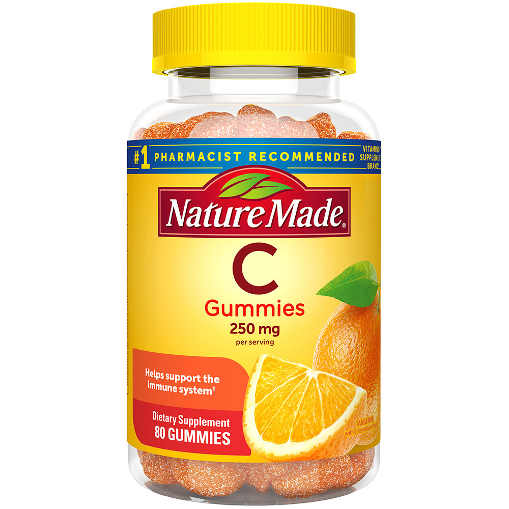 Nature Made Vitamin C Adult Gummies Tangerine 80 ct The Online