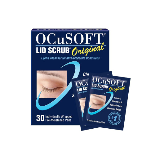 Ocusoft Lid Scrub Original Eyelid Cleanser Pre-Moistened Pads - 30 ct Ocusoft Lid Scrub Original Eyelid Cleanser Pre-Moistened Pads - 30 ct
