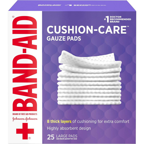 Johnson & Johnson Red Cross Gauze Pads 4x4 in - 25 ct