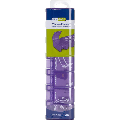 Ezy Dose, Soft Touch, Vitamin Organizer, 7-Day, 2XL - 1 ea.