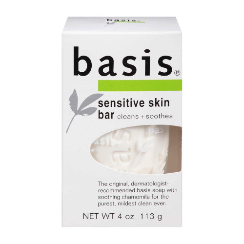 Basis Sensitive Skin Bar Soap  - 4 oz Bar