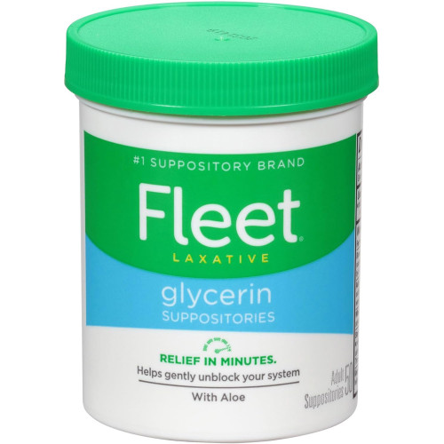 Fleet Glycerin Suppositories, 50 Each