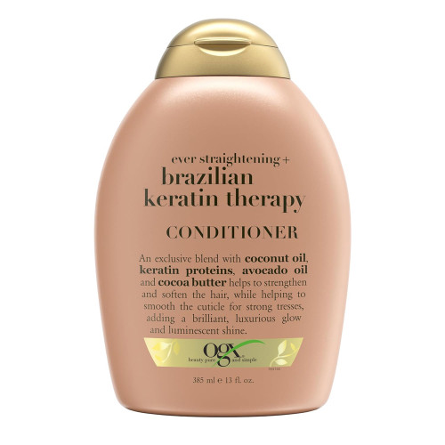 Ogx Ever Straight Conditioner Brazilian Keratin Therapy - 13 oz Ogx Ever Straight Conditioner Brazilian Keratin Therapy - 13 oz
