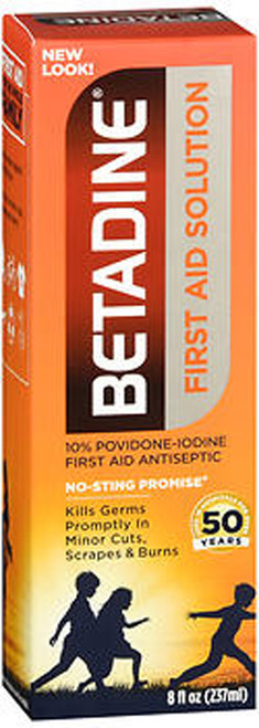 Betadine First Aid Solution - 8 oz