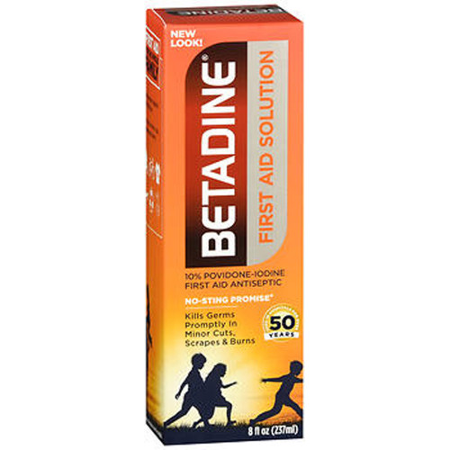 Betadine First Aid Solution - 8 oz