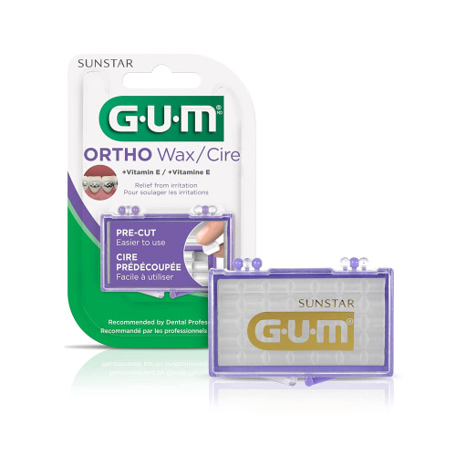 GUM Orthodontic Wax with Vitamin E - Each