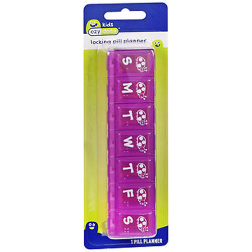 Ezy Dose Pill Reminder Adult-Lock Family #68696 - 1 Each