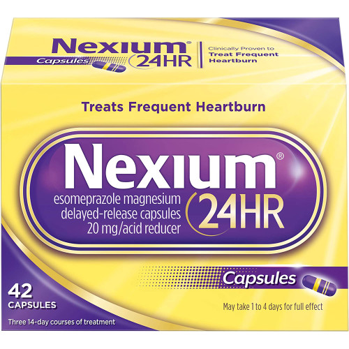 Nexium 24HR - 42 Capsules
