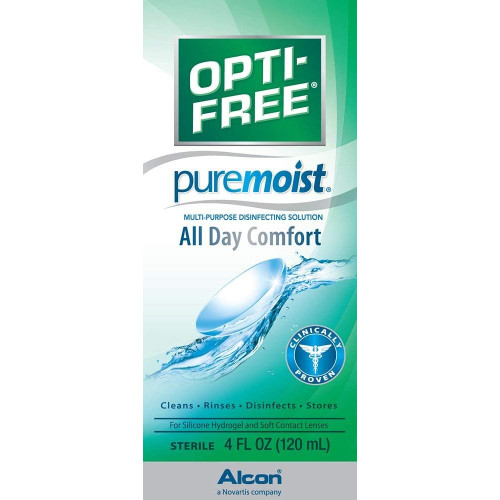 Opti-Free Puremoist Multi-Purpose Disinfecting Solution - 4 oz Opti-Free Puremoist Multi-Purpose Disinfecting Solution - 4 oz