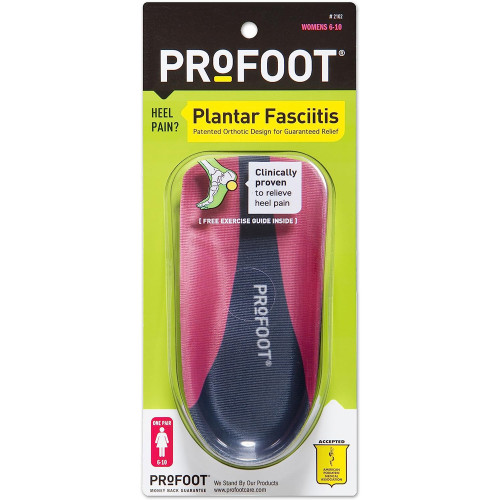 ProFoot Plantar Fasciitis Insert Women's 6-10 - 1 PR