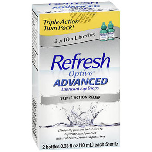Refresh Optive Advanced Lubricant Eye Drops - 0.66 oz Refresh Optive Advanced Lubricant Eye Drops - 0.66 oz