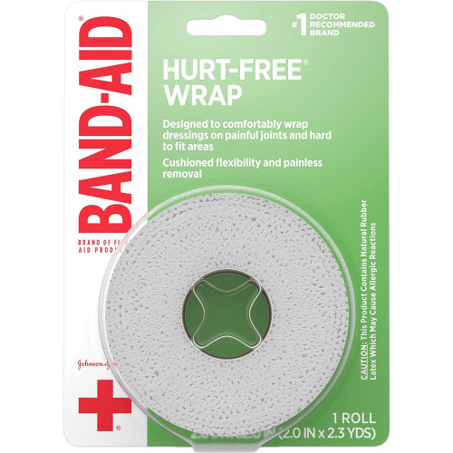 Band-Aid Hurt-Free Wrap Medium 2"x2.5yd - 1 roll