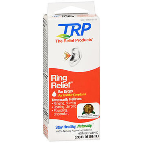 Ring Relief Homeopathic Ear Drops - 0.33 OZ