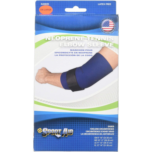 Sport Aid Neoprene Tennis Elbow Sleeve XL - 1ea