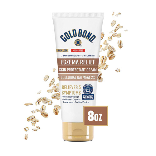 Gold Bond Ultimate Eczema Relief Skin Protectant Cream - 8 oz Tube