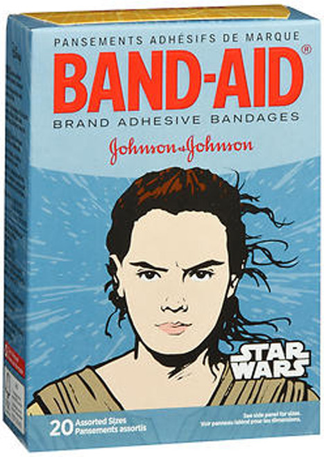 Band-Aid Star Wars Adhesive Bandages Assorted Sizes - 20 ct