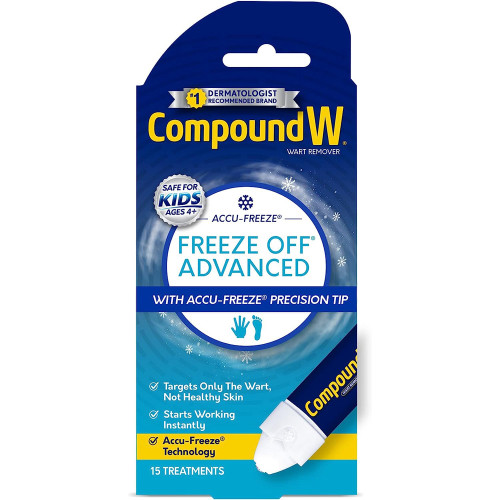 Compound W Freeze Off Advanced Wart Removal System - 15 Treatments Compound W Freeze Off Advanced Wart Removal System - 15 Treatments