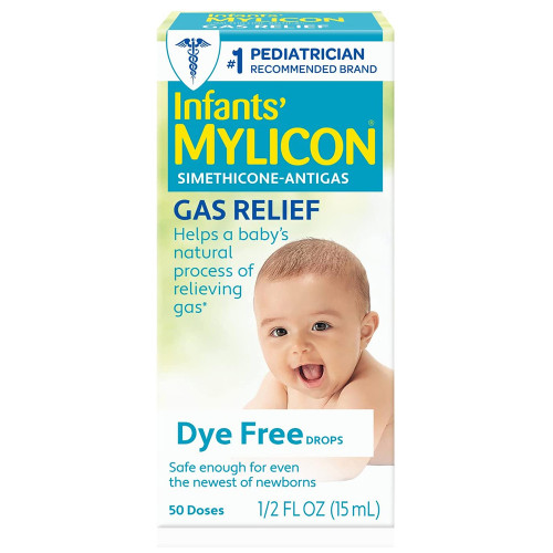 Mylicon Infants' Gas Relief Dye Free Drops - .5 oz
