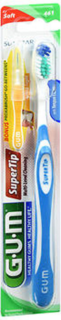 GUM Super Tip Toothbrush Soft Compact - 1 each