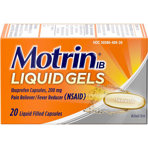 Motrin IB 200mg Liquid Gels - 20 ct