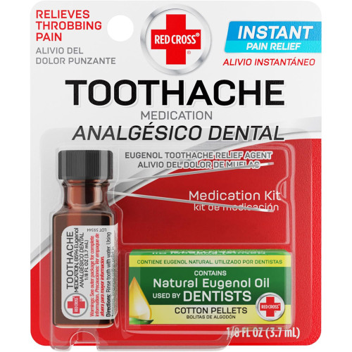 Red Cross Toothache Complete Medication - 1 Kit