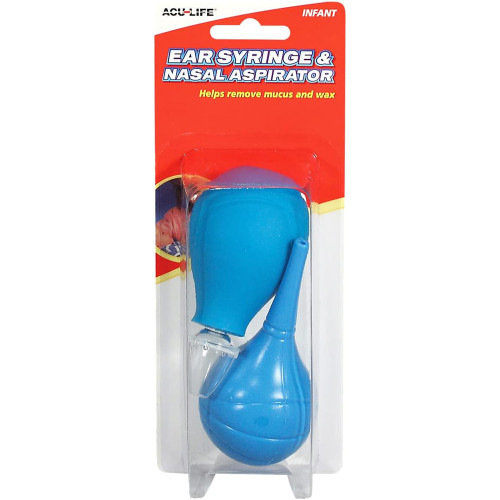 Acu-Life Ear Syringe Nasal Aspirator - 2 Each