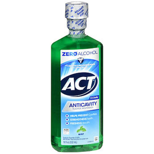 Act Anticavity Fluoride Rinse Mint - 18 oz