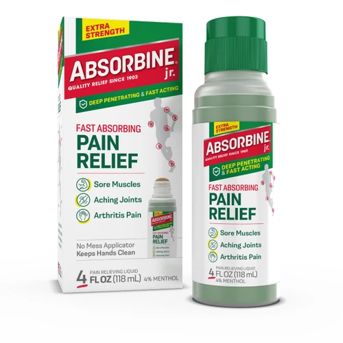 Absorbine Jr Plus Pain Relieving Liquid - 4 oz
