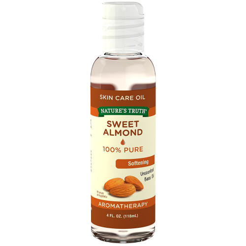 Nature's Truth Aromatherapy 100% Pure Sweet Almond Base Oil - 4 oz