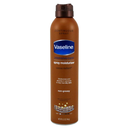 Vaseline, Spray & Go Moisturizer, Cocoa Radiant - 6.5 oz Vaseline, Spray & Go Moisturizer, Cocoa Radiant - 6.5 oz