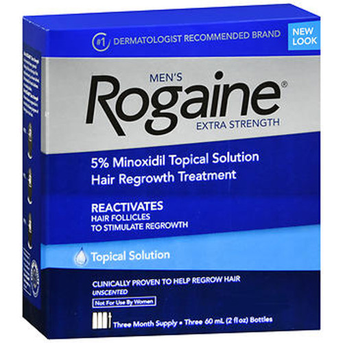 Rogaine Men's Extra Strength Hair Regrowth Treatment - 6 OZ 3-month supply Rogaine Men's Extra Strength Hair Regrowth Treatment - 6 OZ 3-month supply