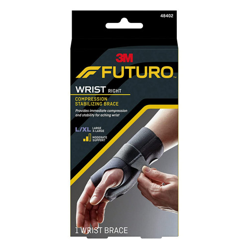Futuro Energizing Wrist Support Right Hand Large/ X-Large - 1 each Futuro Energizing Wrist Support Right Hand Large/ X-Large - 1 each