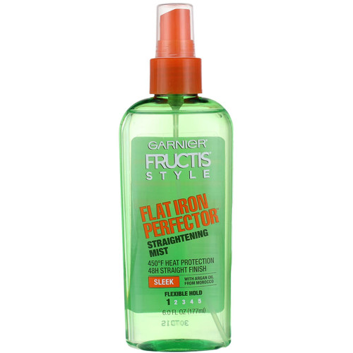 Garnier Fructis Style Sleek Shine Flat Iron Perfector Straightening Mist - 6 oz