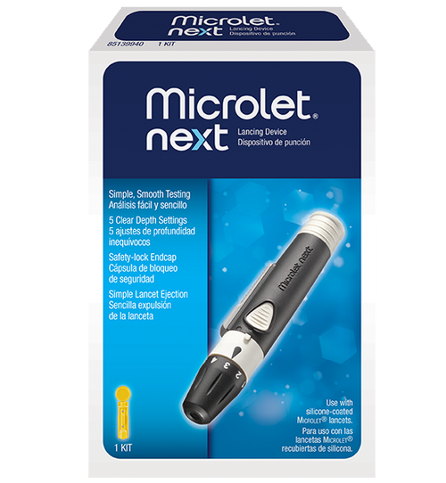 Microlet Next Lancing Device - Each