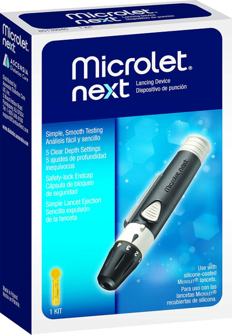 Microlet Next Lancing Device - Each