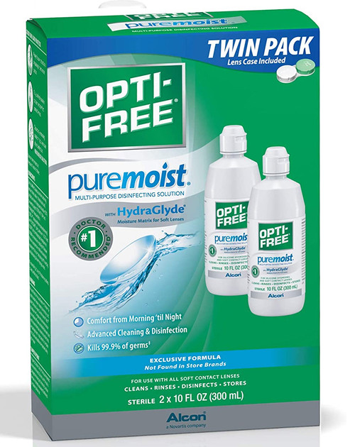Opti-Free Puremoist Multi-Purpose Disinfecting Solution - 20 oz Opti-Free Puremoist Multi-Purpose Disinfecting Solution - 20 oz