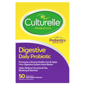 Culturelle Digestive Health Probiotic Capsules - 50 ct
