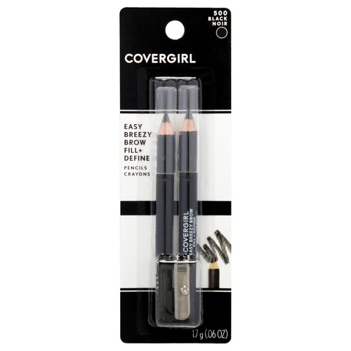 Covergirl Color Match Brow & Eyemaker Pencil, Midnight Black  - Each