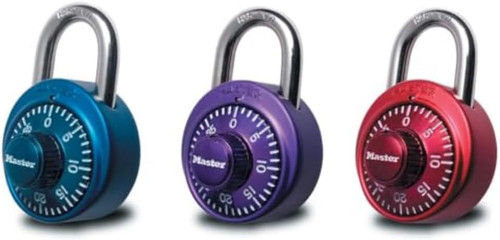 Padlock Combination W/Clear Dial - 1 Pkg