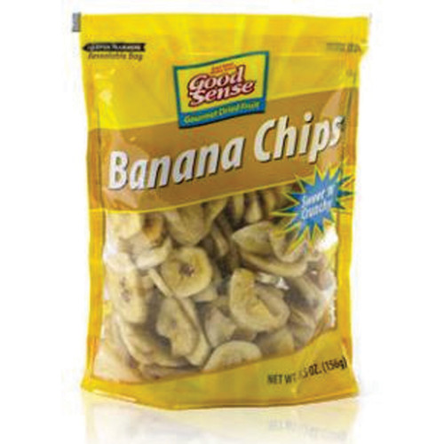 Banana Chips Snacks, 5.5 oz - 1 Bag