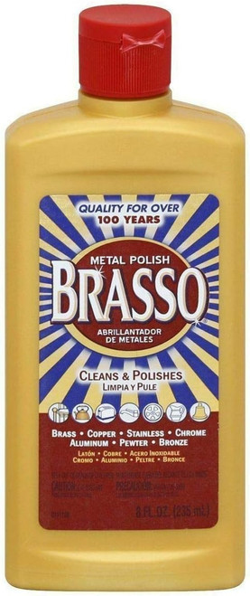 Brasso Metal Polish,   8 oz - 1 Pkg