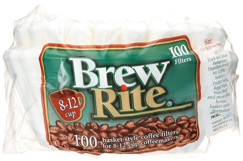 Brew Rite #8 Basket Coffee Filters, 100 Ct - 1 Pkg