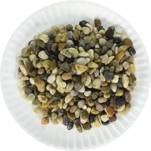 Polished River Pebbles, Asst, 28 oz - 1 Bag