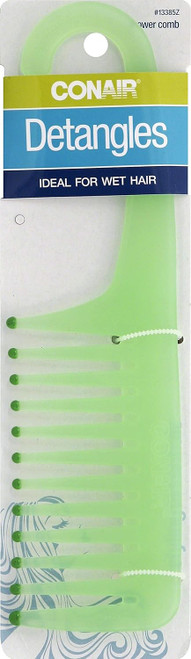 Icy Pastels Shower Comb, Asst - 1 Pkg