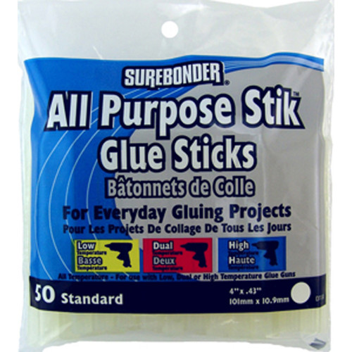 Glue Sticks, Regular, 4" - 1 Pkg