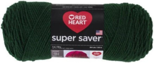 E300 Super Saver Yarn, Hunter Green, 7 oz - 3 Packs