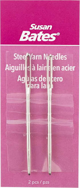 Steel Yarn Needle, 2 Count, 2 3/4" - 1 Pkg