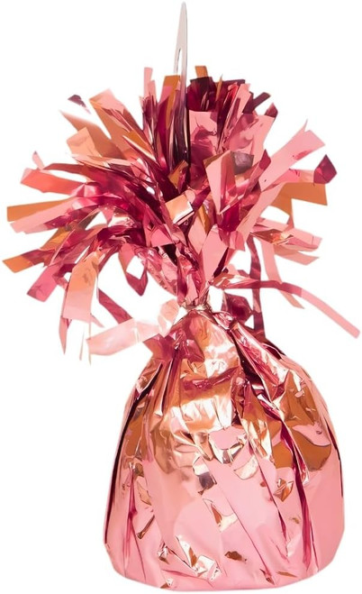 Foil Balloon Weight, Pink, 6.2 oz - 1 Pkg