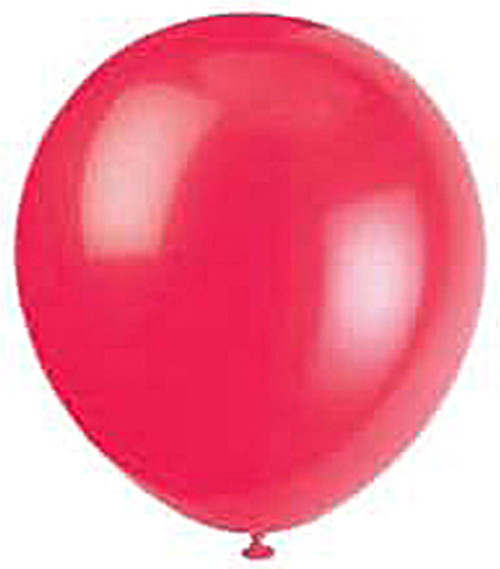 Balloon, Ruby Red, 12" - 1 Pkg