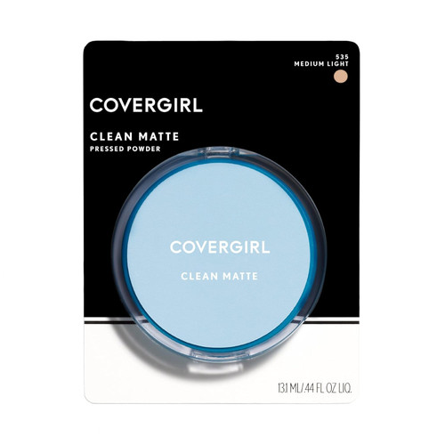 Covergirl Clean Oil Control Pressed Powder, Medium Light - 1 Pkg